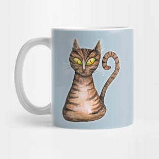 Striped cat Mug